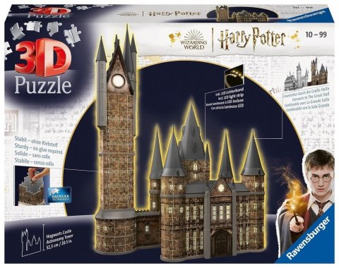 Puzzle 3D 540 Budynki nocą: Zamek Hogwarts Wieża Puzzle 3D 540 Budynki nocą: Zamek Hogwarts Wieża