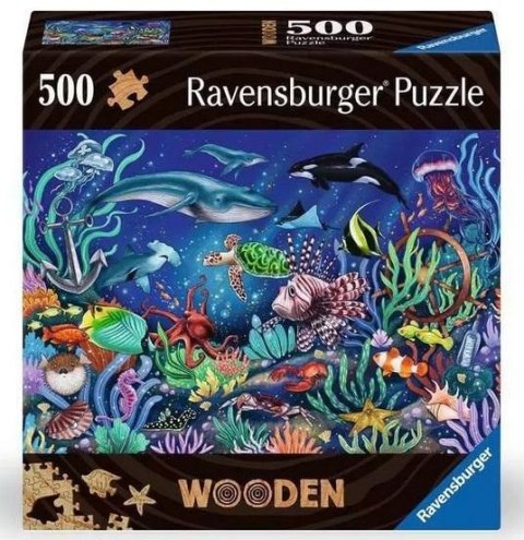 Puzzle drewniane 500 Podwodny świat Puzzle drewniane 500 Podwodny świat