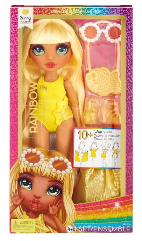 Rainbow High Swim&Style Fashion Doll - Sunny Rainbow High Swim&Style Fashion Doll - Sunny