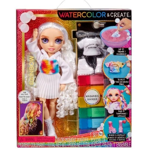 Rainbow High WaterColor & Create NEW TD purple Rainbow High WaterColor & Create NEW TD purple