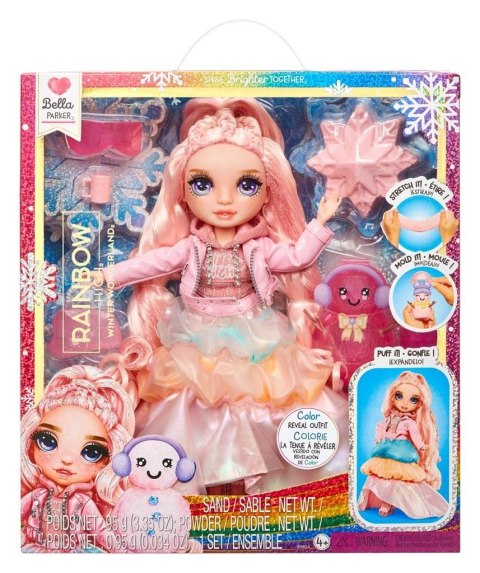 Rainbow High Winter Wonderland Doll- Bella (Pink) Rainbow High Winter Wonderland Doll- Bella (Pink)