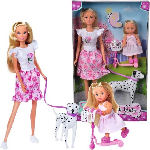 Steffi i Evi na spacerze z psem Steffi i Evi na spacerze z psem