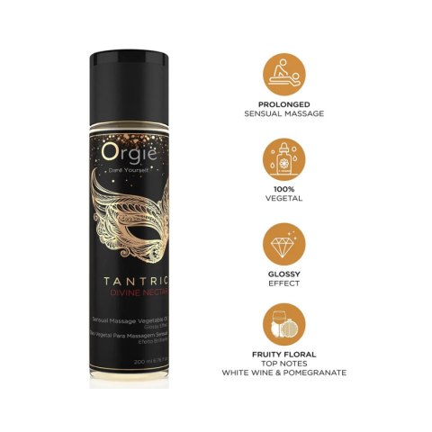 Orgie olejek do masażu Tantric Divine Nectar 200ml Orgie olejek do masażu Tantric Divine Nectar 200ml