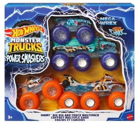 Hot Wheels Monster Trucks Wielopak z pojazdami Hot Wheels Monster Trucks Wielopak z pojazdami