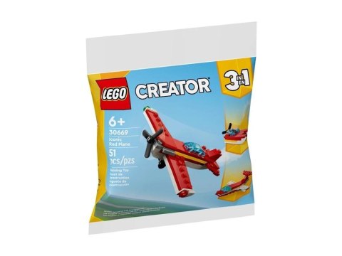 LEGO(R) CREATOR 30669 Kultowy czerwony samolot LEGO(R) CREATOR 30669 Kultowy czerwony samolot