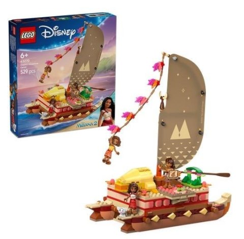 LEGO(R) DISNEY PRINCESS 43270 Kajak. przygoda Vaiany LEGO(R) DISNEY PRINCESS 43270 Kajak. przygoda Vaiany