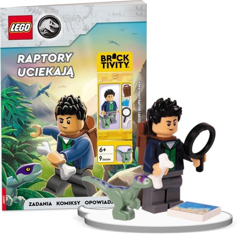 Lego Jurassic World Raptory uciekają Lego Jurassic World Raptory uciekają