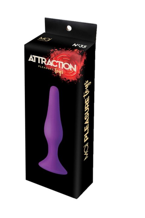 Plug-MAI No.35 ANAL PLUG XL PURPLE Plug-MAI No.35 ANAL PLUG XL PURPLE