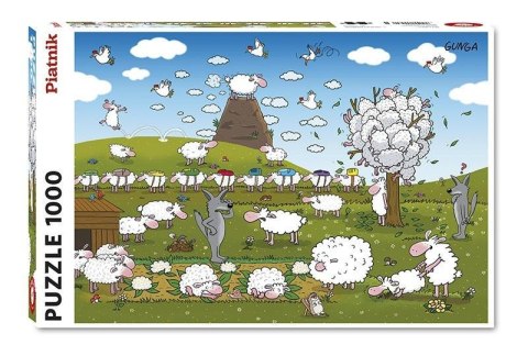 Puzzle 1000 Gunga, Owce W Raju PIATNIK Puzzle 1000 Gunga, Owce W Raju PIATNIK