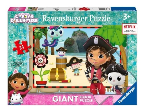 Puzzle dla dzieci 24 Koci Domek Gabi 2 Giant Puzzle dla dzieci 24 Koci Domek Gabi 2 Giant