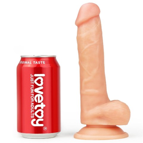 Giętki żyły penis gruby z przyssawką dildo 20 cm Giętki żyły penis gruby z przyssawką dildo 20 cm