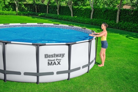 Pokrywa solarna 356cm na Baseny ogrodowe 366cm/12FT BESTWAY Pokrywa solarna 356cm na Baseny ogrodowe 366cm/12FT BESTWAY