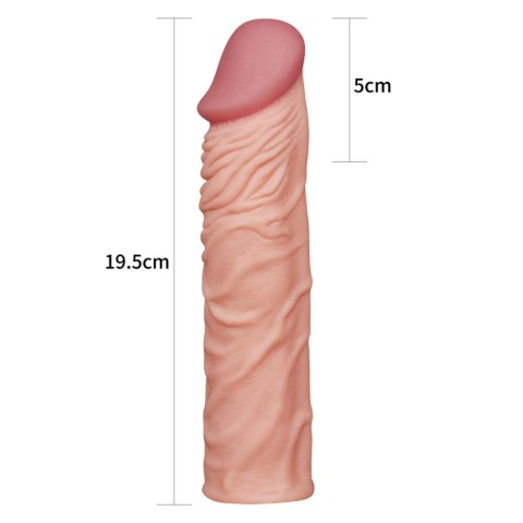 Realistyczna nakładka na penisa dildo żylaste 19,5 Realistyczna nakładka na penisa dildo żylaste 19,5