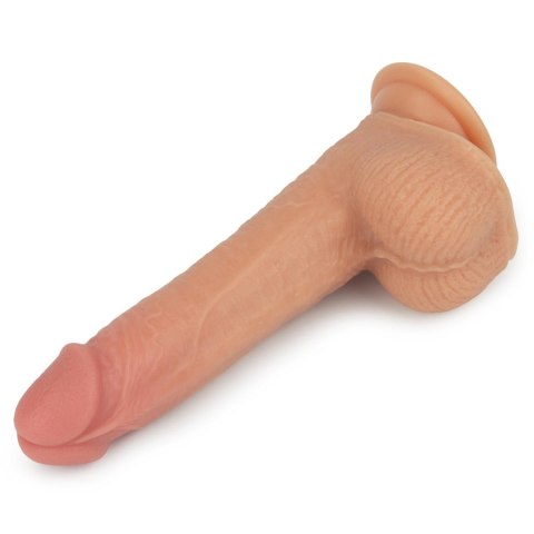 Realistyczne dildo z przyssawką obrotowe 21,5 cm