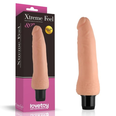 Wibrator realistyczny penis z wibracjami 20 cm Wibrator realistyczny penis z wibracjami 20 cm