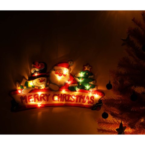 Lampki LED wisząca dekoracja świąteczna Merry Christmas 45cm Lampki LED wisząca dekoracja świąteczna Merry Christmas 45cm