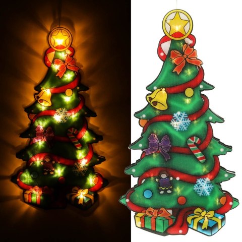 Lampki LED wisząca dekoracja świąteczna choinka 45cm Lampki LED wisząca dekoracja świąteczna choinka 45cm