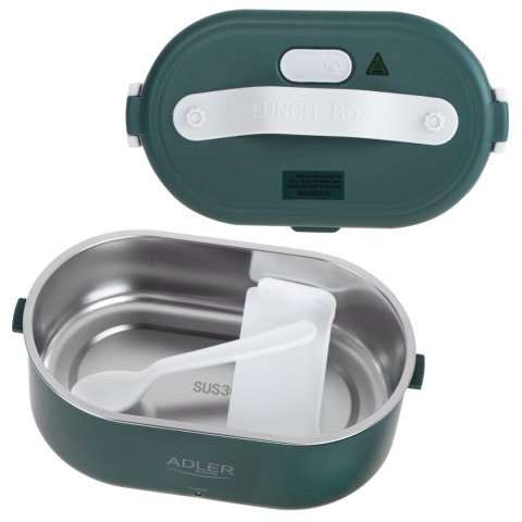 Pojemnik na żywność Adler AD 4505 podgrzewany lunch box 0,8L 55W Pojemnik na żywność Adler AD 4505 podgrzewany lunch box 0,8L 55W