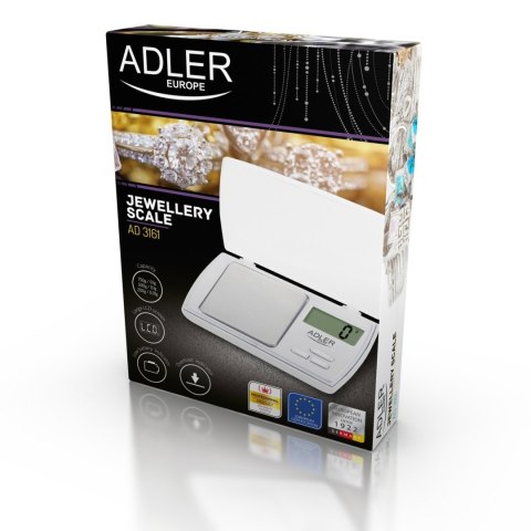 Waga jubilerska Adler AD 3161 precyzyjna elektroniczna 0,1g do 500g