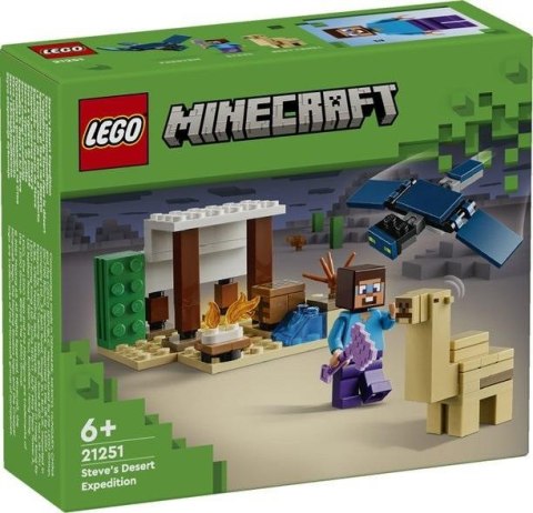 LEGO(R) MINECRAFT 21251 Pustynna wyprawa Steve'a LEGO(R) MINECRAFT 21251 Pustynna wyprawa Steve'a