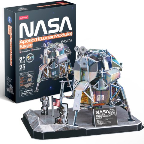 CUBIC FUN PUZZLE 3D MODUŁ KSIĘŻYCOWY APOLLO 11 CUBIC FUN PUZZLE 3D MODUŁ KSIĘŻYCOWY APOLLO 11