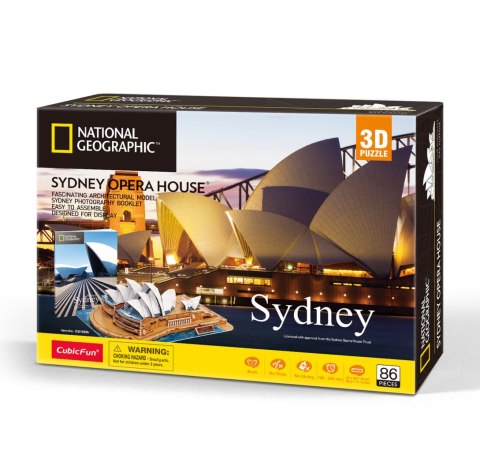 CUBIC FUN PUZZLE 3D NATIONAL GEOGRAPHIC SYDNEY CUBIC FUN PUZZLE 3D NATIONAL GEOGRAPHIC SYDNEY