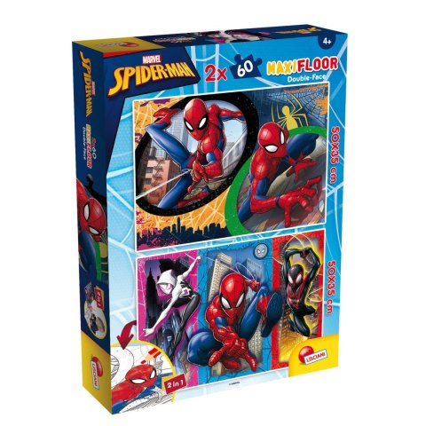 LISCIANI DISNEY MARVEL PUZZLE DF MAXIFLOOR 2 X 60 SPIDER-MAN LISCIANI DISNEY MARVEL PUZZLE DF MAXIFLOOR 2 X 60 SPIDER-MAN
