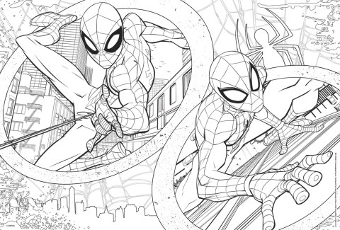 LISCIANI DISNEY MARVEL PUZZLE DF MAXIFLOOR 2 X 60 SPIDER-MAN LISCIANI DISNEY MARVEL PUZZLE DF MAXIFLOOR 2 X 60 SPIDER-MAN