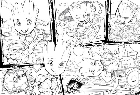 LISCIANI DISNEY MARVEL PUZZLE DF PLUS 250 EL. GROOT LISCIANI DISNEY MARVEL PUZZLE DF PLUS 250 EL. GROOT
