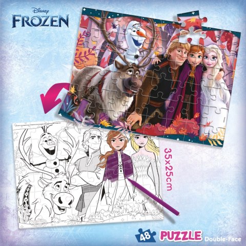 LISCIANI DISNEY PUZZLE DF M-PLUS 48 FROZEN LISCIANI DISNEY PUZZLE DF M-PLUS 48 FROZEN