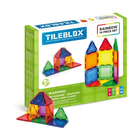 TILEBLOX ZESTAW TĘCZOWY 14 EL. TILEBLOX ZESTAW TĘCZOWY 14 EL.