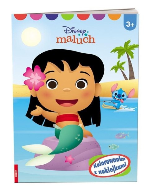 Disney Maluch. Kolorowanka z naklejkami Disney Maluch. Kolorowanka z naklejkami