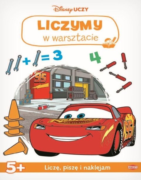 Disney uczy. Auta. Liczymy w warsztacie Disney uczy. Auta. Liczymy w warsztacie