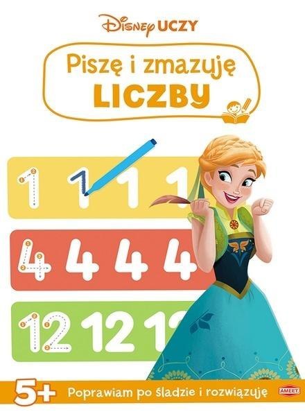Disney uczy. Kraina Lodu. Piszę i zmazuję liczby Disney uczy. Kraina Lodu. Piszę i zmazuję liczby