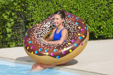 Duże kółko do pływania dla dzieci Donut BESTWAY 107cm Winyl Duże kółko do pływania dla dzieci Donut BESTWAY 107cm Winyl