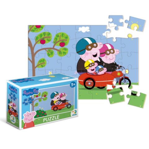 PUZZLE MINI ŚWINKA PEPPA 35 ELEMENTÓW DO UŁOŻENIA DLA NAJMŁODSZYCH DZIECI PUZZLE MINI ŚWINKA PEPPA 35 ELEMENTÓW DO UŁOŻENIA DLA NAJMŁODSZYCH DZIECI