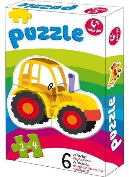 Pierwsze puzzle - Pojazdy Pierwsze puzzle - Pojazdy