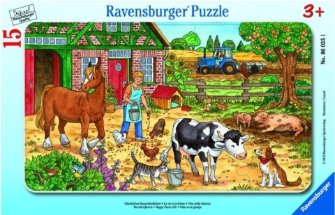 Puzzle 15 Życie na farmie Puzzle 15 Życie na farmie