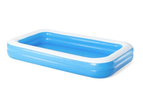 Basen do ogrodu dla dzieci 6+ Dmuchany 2 pierścienie 305x183x46cm BESTWAY + Łatka naprawcza Basen do ogrodu dla dzieci 6+ Dmuchany 2 pierścienie 305x183x46cm BESTWAY + Łatka naprawcza
