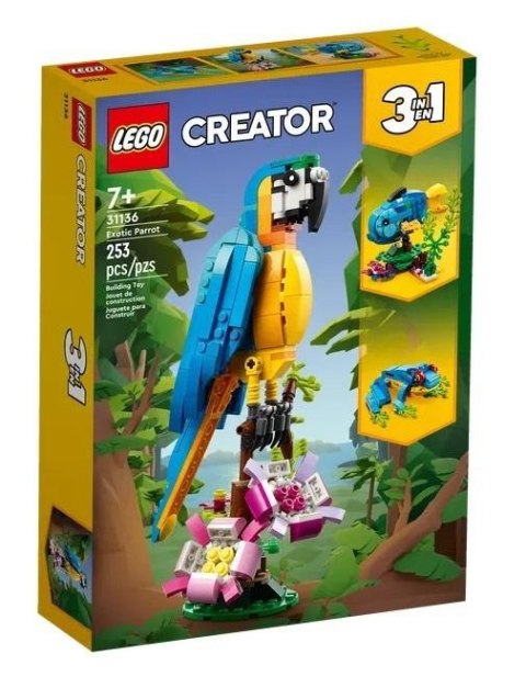 LEGO(R) CREATOR 31136 Egzotyczna papuga LEGO(R) CREATOR 31136 Egzotyczna papuga