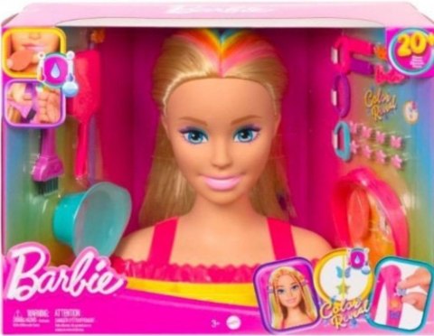 Barbie. Głowa do stylizacji Blond włosy HMD78 Barbie. Głowa do stylizacji Blond włosy HMD78