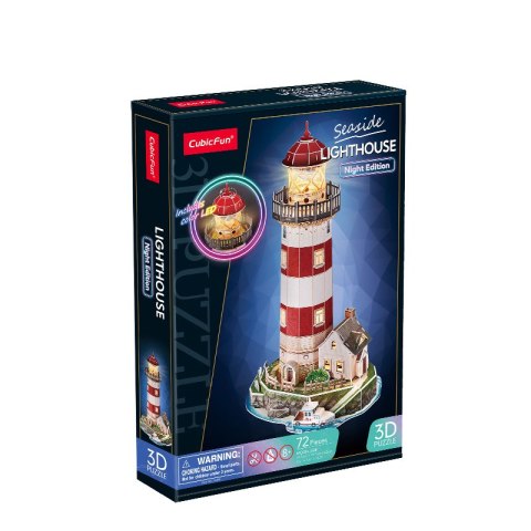 CUBIC FUN PUZZLE 3D LATARNIA (WERSJA NOCNA) CUBIC FUN PUZZLE 3D LATARNIA (WERSJA NOCNA)