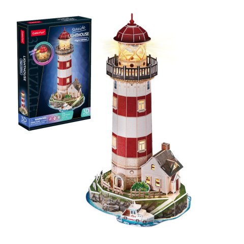 CUBIC FUN PUZZLE 3D LATARNIA (WERSJA NOCNA) CUBIC FUN PUZZLE 3D LATARNIA (WERSJA NOCNA)