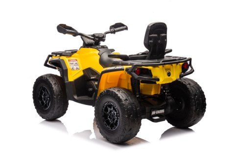 Quad Can Am Outlander ATV z Pilotem Żółty