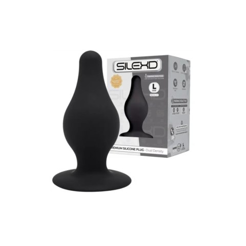 Silexd Korek Analny Plug Model 2 L 10 cm Black Silexd Korek Analny Plug Model 2 L 10 cm Black
