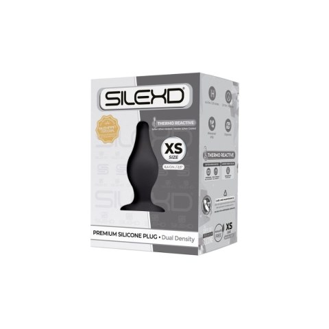 Silexd Korek Analny Plug Model 2 XS 6,5 cm Black Silexd Korek Analny Plug Model 2 XS 6,5 cm Black