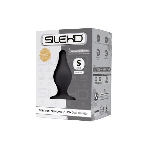Silexd Korek Analny Plug Model 2 S 7,5 cm Black Silexd Korek Analny Plug Model 2 S 7,5 cm Black