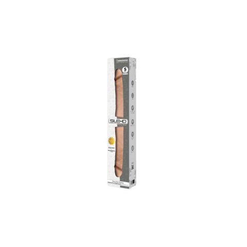 Silexd Podwójne Dildo Model 1 Double Dong S Flesh