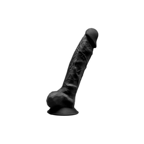 Silexd Silikonowe Dildo Model 1 20 cm Black Silexd Silikonowe Dildo Model 1 20 cm Black