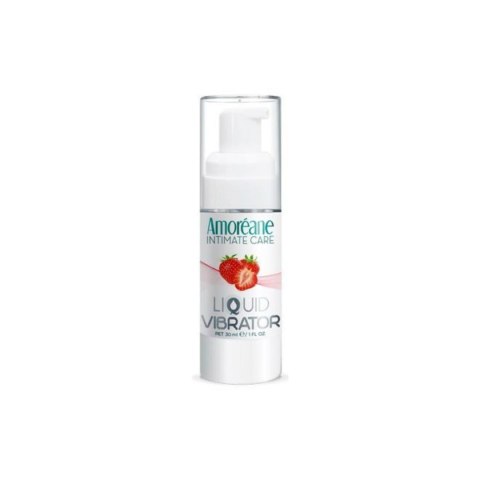 Amoreane Lubrykant Liquid Vibrator Strawberry 30ml Amoreane Lubrykant Liquid Vibrator Strawberry 30ml